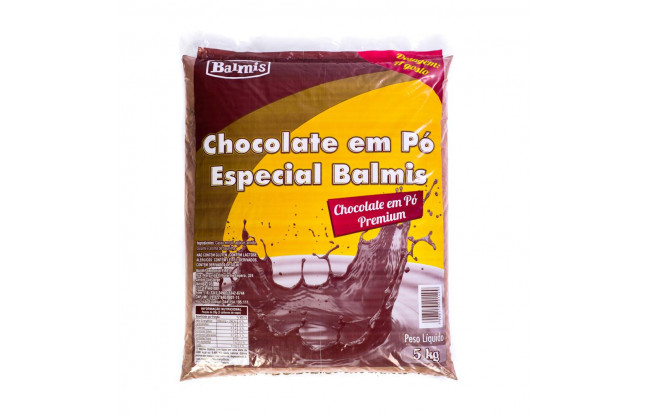 Chocolate em Pó Balmis 66% Cacau 5Kg