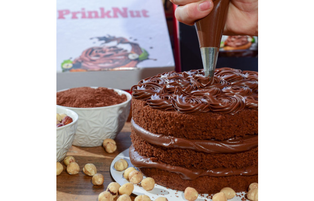 Creme De Avelã PrinkNut Com Cacau 1,01 Kg - Caixa C/ 08 Unidades