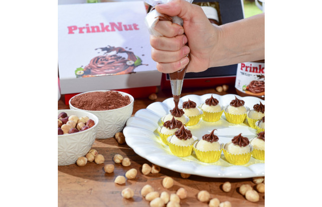 Creme De Avelã PrinkNut Com Cacau 350g - Caixa C/ 12 Unidades