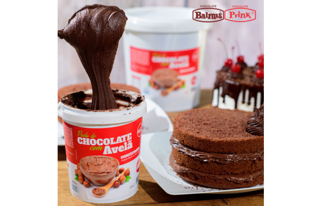 Pasta de Chocolate com Avelã 4Kg