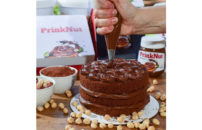 Creme De Avelã PrinkNut Com Cacau 1,01 Kg - Caixa C/ 08 Unidades