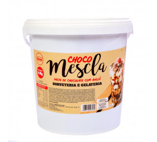 Choco Mescla Balmis com Avelã 3 KG - Caixa C/ 02 Unidades